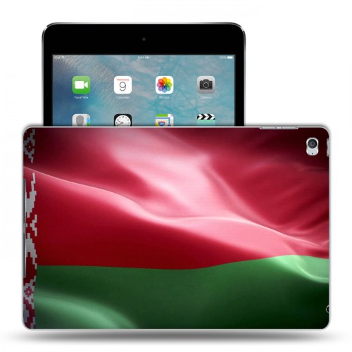 Дизайнерский пластиковый чехол для Ipad Mini 4 Флаг Белоруссии