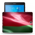 Дизайнерский силиконовый чехол для Samsung Galaxy Tab A 9.7 Флаг Белоруссии