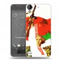 Дизайнерский пластиковый чехол для HTC Desire 530 Флаг Белоруссии