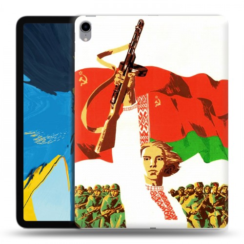 Дизайнерский пластиковый чехол для IPad Pro 11 Флаг Белоруссии