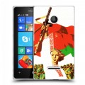 Дизайнерский пластиковый чехол для Microsoft Lumia 435 Флаг Белоруссии