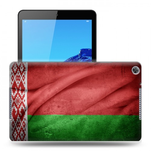 Дизайнерский силиконовый чехол для Huawei MediaPad M5 lite 8 Флаг Белоруссии