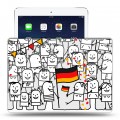 Дизайнерский силиконовый чехол для Ipad Air Флаг Германии