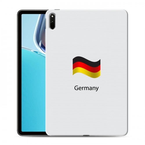 Дизайнерский силиконовый чехол для Huawei MatePad 11 (2021) Флаг Германии