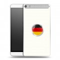 Дизайнерский пластиковый чехол для Lenovo Phab Plus Флаг Германии