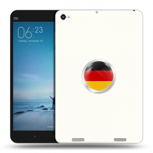 Дизайнерский силиконовый чехол для Xiaomi Mi Pad 2 Флаг Германии