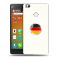 Дизайнерский пластиковый чехол для Xiaomi Mi4S Флаг Германии