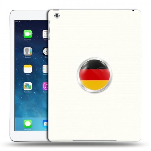 Дизайнерский пластиковый чехол для Ipad (2017) Флаг Германии