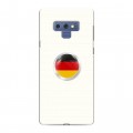 Дизайнерский силиконовый чехол для Samsung Galaxy Note 9 Флаг Германии