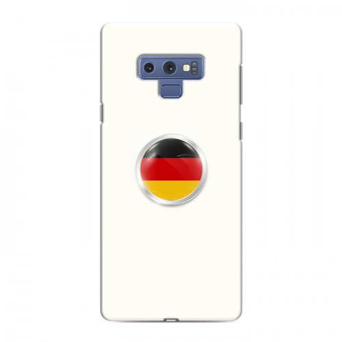 Дизайнерский силиконовый чехол для Samsung Galaxy Note 9 Флаг Германии