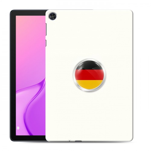 Дизайнерский силиконовый чехол для Huawei MatePad T10 Флаг Германии