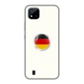 Дизайнерский силиконовый с усиленными углами чехол для Realme C20 Флаг Германии