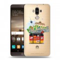 Полупрозрачный дизайнерский пластиковый чехол для Huawei Mate 9 Флаг Германии