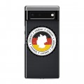 Полупрозрачный дизайнерский силиконовый чехол для Google Pixel 6 Флаг Германии