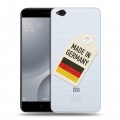 Полупрозрачный дизайнерский пластиковый чехол для Xiaomi Mi5C Флаг Германии