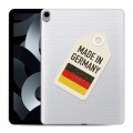 Полупрозрачный дизайнерский силиконовый чехол для Ipad 10.9 (2022) Флаг Германии
