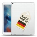Полупрозрачный дизайнерский пластиковый чехол для Ipad Pro Флаг Германии