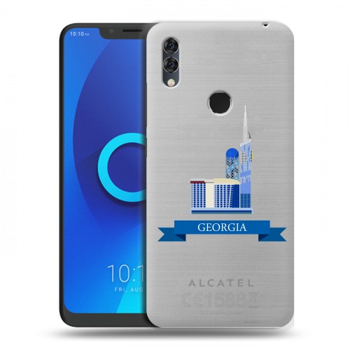 Дизайнерский силиконовый чехол для Alcatel 5V Грузия