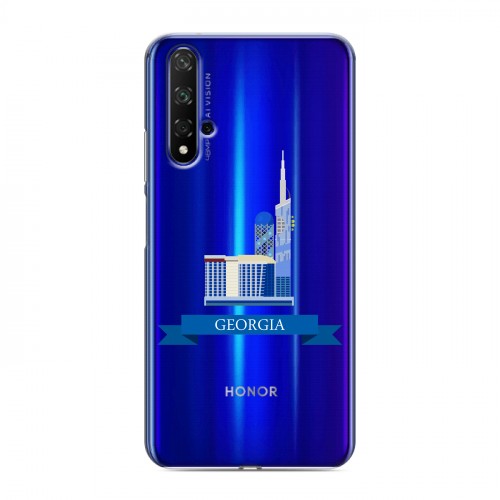 Дизайнерский силиконовый чехол для Huawei Honor 20 Грузия