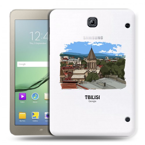 Дизайнерский силиконовый чехол для Samsung Galaxy Tab S2 8.0 Грузия