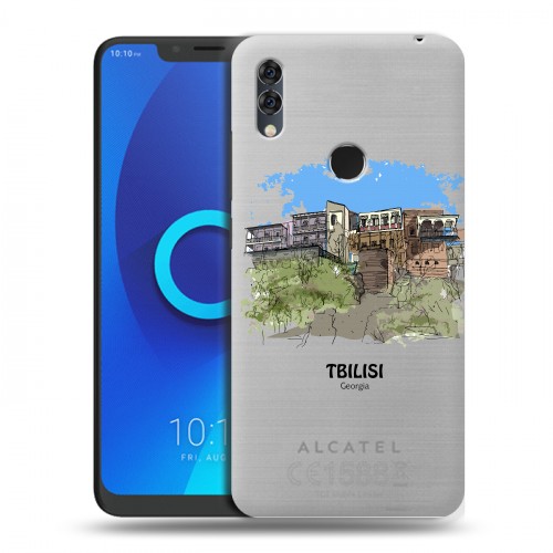 Дизайнерский силиконовый чехол для Alcatel 5V Грузия