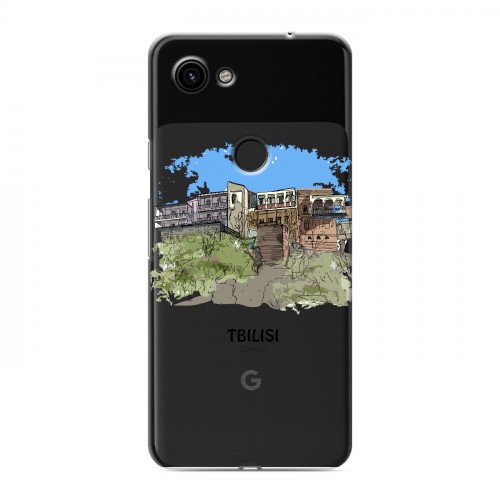 Дизайнерский пластиковый чехол для Google Pixel 3a Грузия
