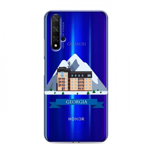 Дизайнерский пластиковый чехол для Huawei Honor 20 Грузия