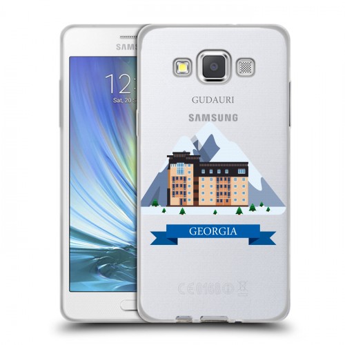 Дизайнерский пластиковый чехол для Samsung Galaxy A5 Грузия