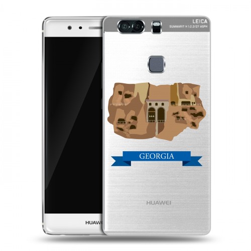 Дизайнерский пластиковый чехол для Huawei P9 Plus Грузия