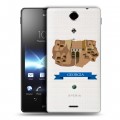 Дизайнерский пластиковый чехол для Sony Xperia TX Грузия