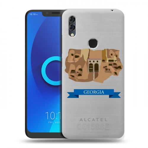 Дизайнерский силиконовый чехол для Alcatel 5V Грузия