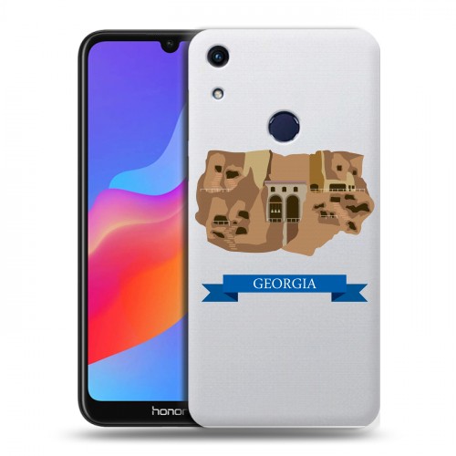 Дизайнерский пластиковый чехол для Huawei Honor 8A Грузия