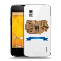 Дизайнерский пластиковый чехол для LG Google Nexus 4 Грузия