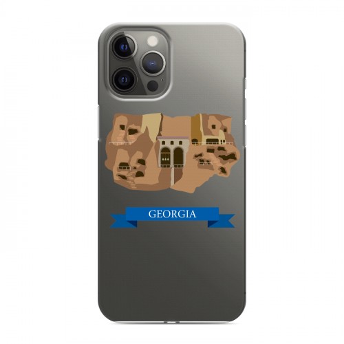 Дизайнерский силиконовый чехол для Iphone 12 Pro Max Грузия