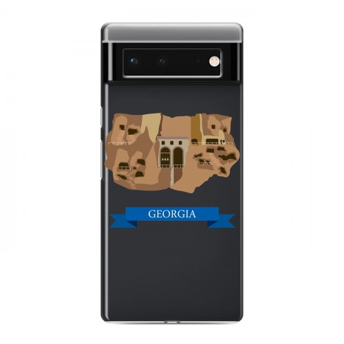 Дизайнерский пластиковый чехол для Google Pixel 6 Грузия