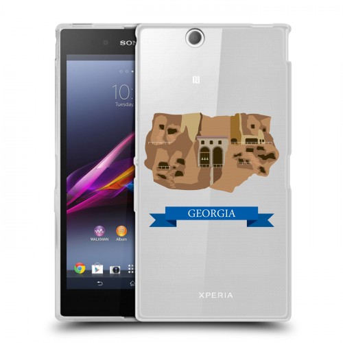 Дизайнерский пластиковый чехол для Sony Xperia Z Ultra  Грузия