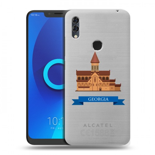 Дизайнерский силиконовый чехол для Alcatel 5V Грузия