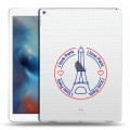 Полупрозрачный дизайнерский пластиковый чехол для Ipad Pro Флаг Франции