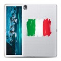 Полупрозрачный дизайнерский силиконовый чехол для Huawei MediaPad M6 10.8 Флаг Италии
