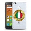 Полупрозрачный дизайнерский силиконовый чехол для Xiaomi Mi4S Флаг Италии