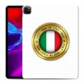 Полупрозрачный дизайнерский пластиковый чехол для Ipad Pro 12.9 (2020) Флаг Италии
