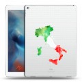 Полупрозрачный дизайнерский пластиковый чехол для Ipad Pro Флаг Италии