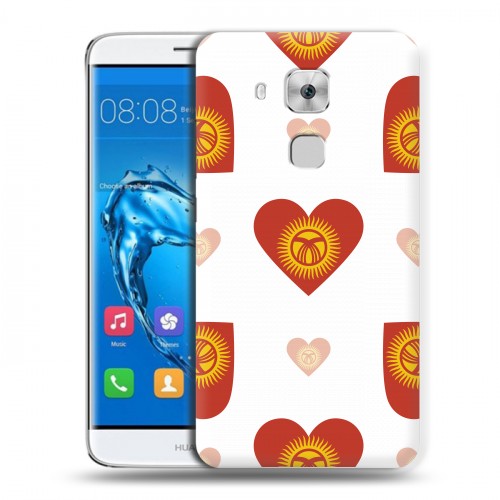 Дизайнерский пластиковый чехол для Huawei Nova Plus флаг Киргизии