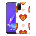 Дизайнерский пластиковый чехол для OPPO A52 флаг Киргизии