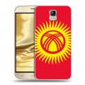 Дизайнерский пластиковый чехол для Umi Rome флаг Киргизии