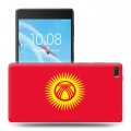 Дизайнерский силиконовый чехол для Lenovo Tab 4 7 Essential флаг Киргизии