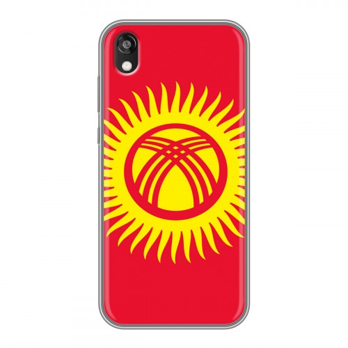 Дизайнерский силиконовый чехол для Huawei Honor 8s флаг Киргизии