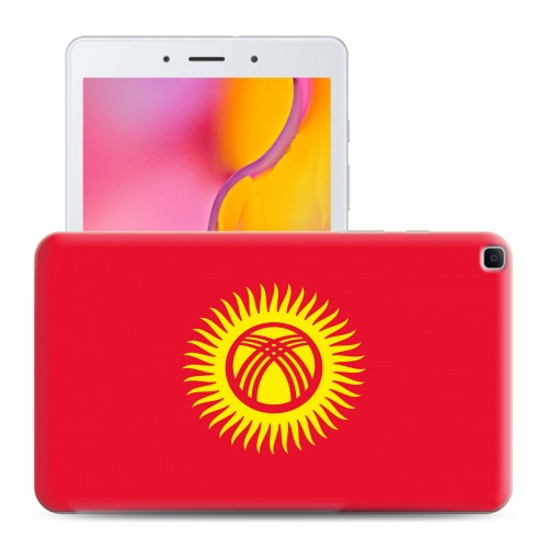 Дизайнерский силиконовый чехол для Samsung Galaxy Tab A 8.0 (2019) флаг Киргизии