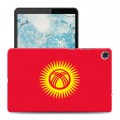 Дизайнерский силиконовый чехол для Lenovo Tab M8 флаг Киргизии