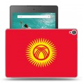 Дизайнерский пластиковый чехол для Google Nexus 9 флаг Киргизии